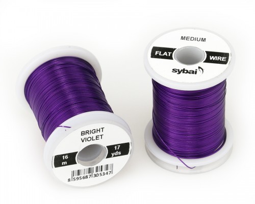 Flat Colour Wire, Medium, Bright Violet